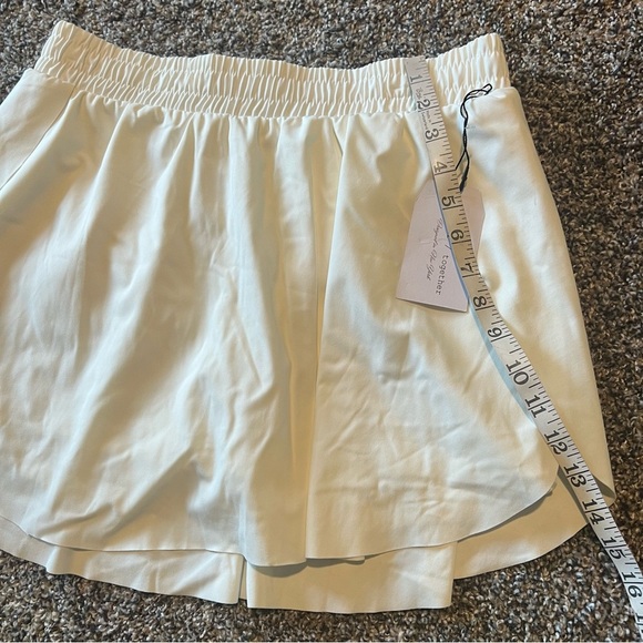 Better together ivory skort, elastic waist, size XL NWT - Picture 9 of 10